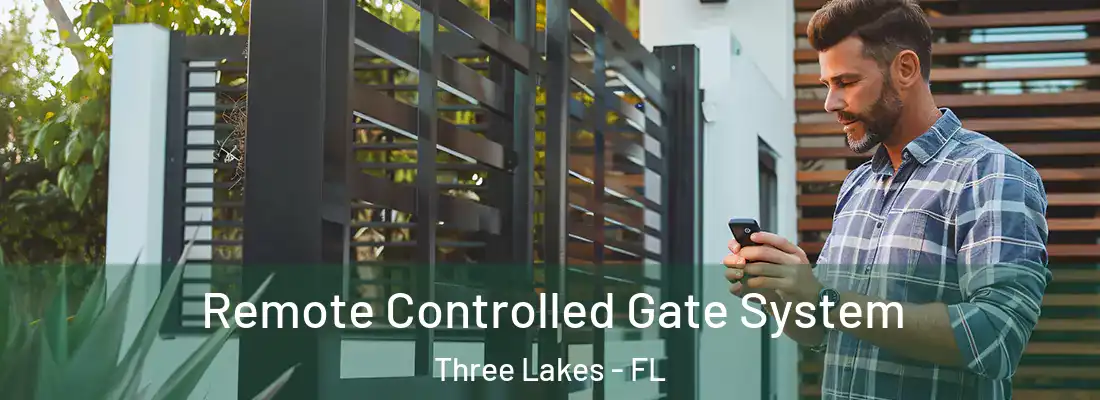  Remote Controlled Gate System Three Lakes - FL